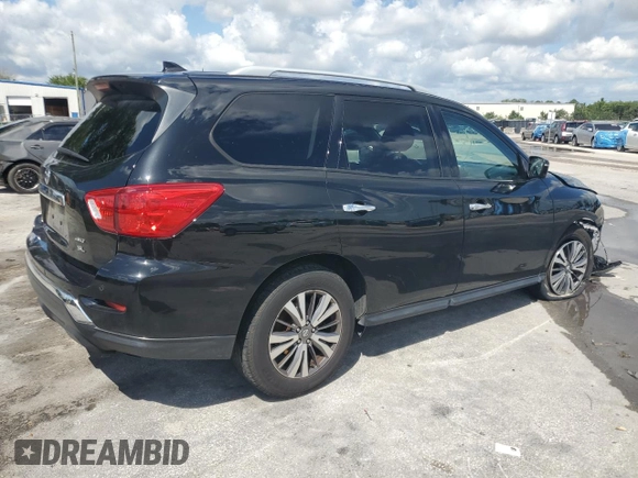 2019 Nissan Pathfinder SL z VIN 5N1DR2MM3KC612268, wystawiony jako Copart lot #56787195 z przebiegiem 138 267 mil mil oraz Nie do naprawy • Non repairable. Historia ofert i sprzedaży dostępna na DreamBid. Obrazek 3.