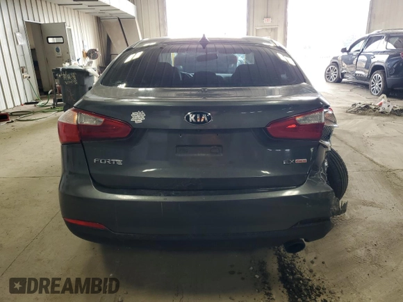 2014 Kia Forte EX with VIN KNAFZ4A81E5103141, listed as a Copart auction lot 49748045 with 0 mi miles and Non Repairable. Bid and sale history available at carsss.com. Image 6.