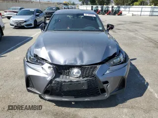 2017 Lexus IS with VIN JTHCM1D28H5017936, listed as a Copart auction lot 54183335 with 29,423 mi miles and Salvage Title. Bid and sale history available at carsss.com. Image 5.