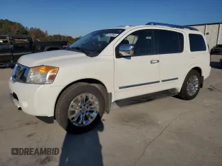 2015 Nissan Armada Platinum z VIN 5N1BA0NF8FN613963, wystawiony jako Copart lot #83192944 z przebiegiem 188 358 mil mil oraz Szkoda całkowita • Salvage title. Historia ofert i sprzedaży dostępna na DreamBid. Obrazek 1.