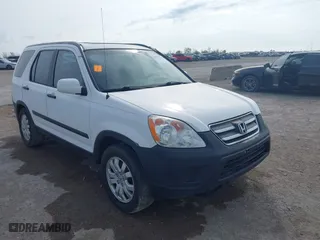 2006 Honda CR-V EX with VIN JHLRD68856C018853, listed as a IAAI auction lot 41907593 with 262,065 mi miles. Bid and sale history available at carsss.com. Image 1.