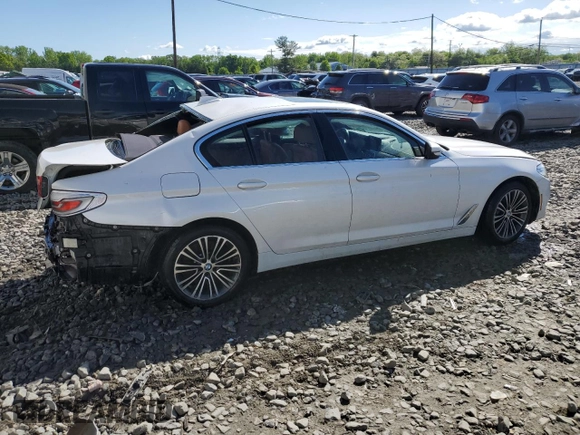 2020 BMW 5 Series 540i xDrive with VIN WBAJS3C01LWW68609, listed as a Copart auction lot 55895565 with Not provided miles and Salvage title. Bid and sale history available at DreamBid. Image 3.