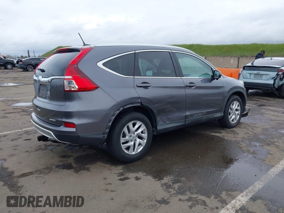 2015 Honda CR-V EX-L with VIN 2HKRM3H71FH540967, listed as a IAAI auction lot 41934678 with 74,206 mi miles. Bid and sale history available at carsss.com. Image 4.