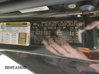 2015 Kia Sportage LX with VIN KNDPB3AC1F7737775, listed as a Copart auction lot 72236174 with 97,311 mi miles and Salvage Title. Bid and sale history available at DreamBid. Image 13.