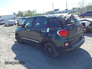 2015 FIAT 500L Urbana Trekking with VIN ZFBCFADHXFZ035105, listed as a IAAI auction lot 41823814 with 79,737 mi miles and . Bid and sale history available at DreamBid. Image 3.