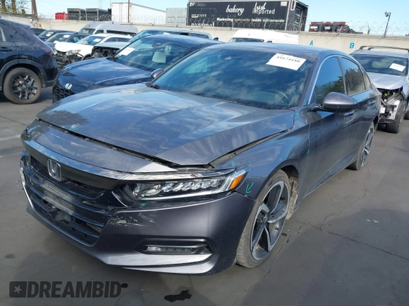 2019 Honda Accord Sport with VIN 1HGCV1F30KA123205, listed as a IAAI auction lot 41674180 with 62,382 mi miles and . Bid and sale history available at DreamBid. Image 17.