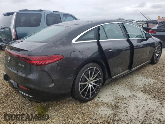 2023 Mercedes-Benz EQS with VIN W1KCG4EB2PA032341, listed as a Copart auction lot 73752294 with 0 mi miles and Non Repairable. Bid and sale history available at carsss.com. Image 3.