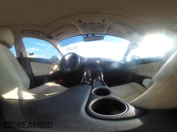 2014 Lexus IS 250 with VIN JTHCF1D27E5010613, listed as a IAAI auction lot 42646960 with 150,962 mi miles and . Bid and sale history available at DreamBid. Image 18.