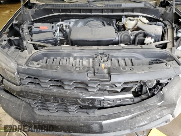 2021 Chevrolet Silverado 1500 Custom with VIN 1GCPYBEH9MZ171784, listed as a Copart auction lot 83081484 with 94,772 mi miles and Salvage Title. Bid and sale history available at DreamBid. Image 11.