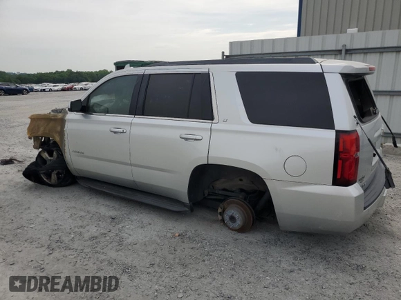2017 Chevrolet Tahoe LT with VIN 1GNSCBKC6HR206618, listed as a Copart auction lot 57327085 with Not provided miles and Salvage title. Bid and sale history available at DreamBid. Image 2.