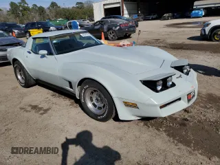 1981 Chevrolet Corvette with VIN 1G1AY8765B5108344, listed as a Copart auction lot 44247515 with 94,066 mi miles and Clean Title. Bid and sale history available at carsss.com. Image 4.