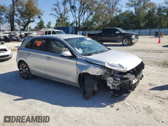 2018 Hyundai Elantra GT with VIN KMHH35LE9JU068625, listed as a Copart auction lot 47419215 with 102,034 mi miles and Salvage Title. Bid and sale history available at carsss.com. Image 4.