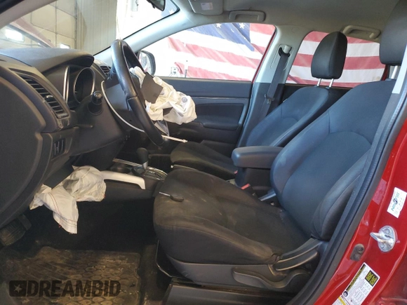 2014 Mitsubishi Outlander Sport ES with VIN 4A4AR3AU5EE026593, listed as a Copart auction lot 46647295 with 155,782 mi miles and Salvage Title. Bid and sale history available at carsss.com. Image 7.