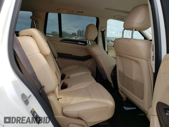 2017 Mercedes-Benz GLS 450 with VIN 4JGDF6EE7HA804451, listed as a Copart auction lot 49004054 with 77,997 mi miles and Salvage Title. Bid and sale history available at DreamBid. Image 11.