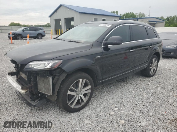 2015 Audi Q7 Premium Plus with VIN WA1LGAFE7FD013387, listed as a Copart auction lot 57763295 with 122,412 mi miles and Salvage title. Bid and sale history available at DreamBid. Image 1.
