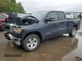 2020 Ram 1500 Big Horn with VIN 1C6RRFBG2LN315181, listed as a Copart auction lot 70303954 with 65,635 mi miles and Salvage Title. Bid and sale history available at carsss.com. Image 1.