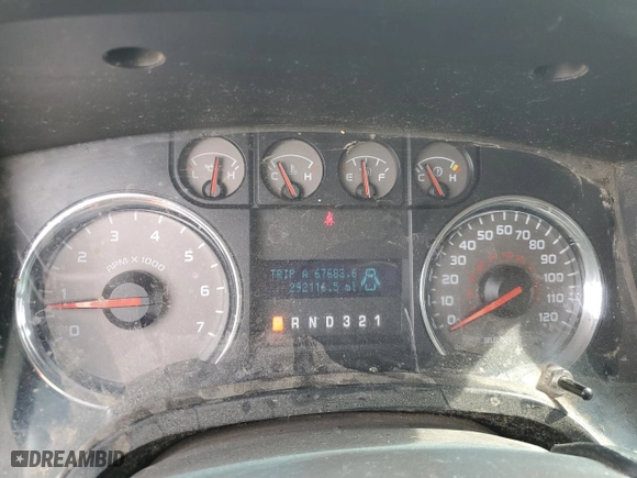 2009 Ford F-150 XL with VIN 1FTPW14V29FA96149, listed as a Copart auction lot 50529395 with 292,116 mi miles and Clean Title. Bid and sale history available at carsss.com. Image 9.