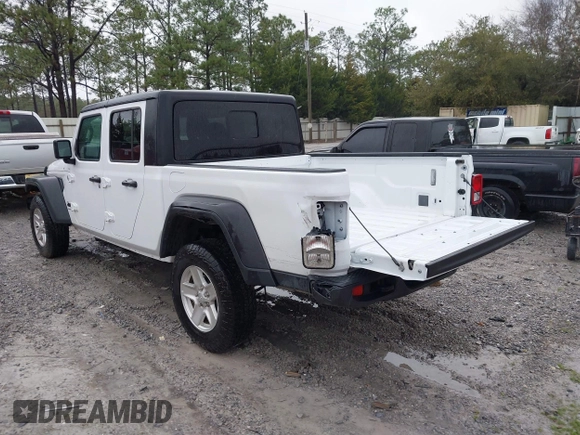 2023 Jeep Gladiator Sport S z VIN 1C6HJTAG5PL533877, wystawiony jako IAAI lot #41615284 z przebiegiem 41 191 mil mil oraz . Historia ofert i sprzedaży dostępna na DreamBid. Obrazek 3.