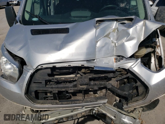 2018 Ford Transit Passenger XL with VIN 1FBZX2YG5JKA70183, listed as a Copart auction lot 49186465 with 130,795 mi miles and Salvage title. Bid and sale history available at DreamBid. Image 13.