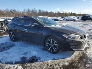 2016 Nissan Maxima SL with VIN 1N4AA6APXGC390099, listed as a Copart auction lot 41359135 with 66,199 mi miles and Salvage Title. Bid and sale history available at carsss.com. Image 4.