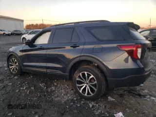 2022 Ford Explorer ST-Line with VIN 1FMSK8KH9NGB05344, listed as a Copart auction lot 86630064 with 25,775 mi miles and Salvage Title. Bid and sale history available at carsss.com. Image 2.