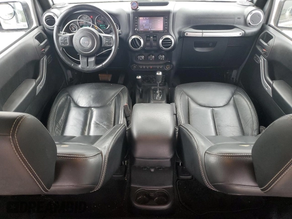 2015 Jeep Wrangler Sahara with VIN 1C4AJWBG8FL651169, listed as a Copart auction lot 44468995 with 119,419 mi miles and Salvage title. Bid and sale history available at DreamBid. Image 8.