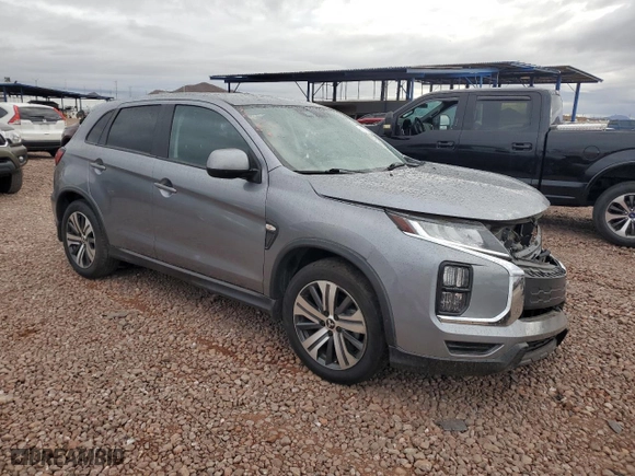 2022 Mitsubishi Outlander Sport ES with VIN JA4APUAU7NU006929, listed as a Copart auction lot 48774725 with 39,534 mi miles and Salvage Title. Bid and sale history available at carsss.com. Image 4.