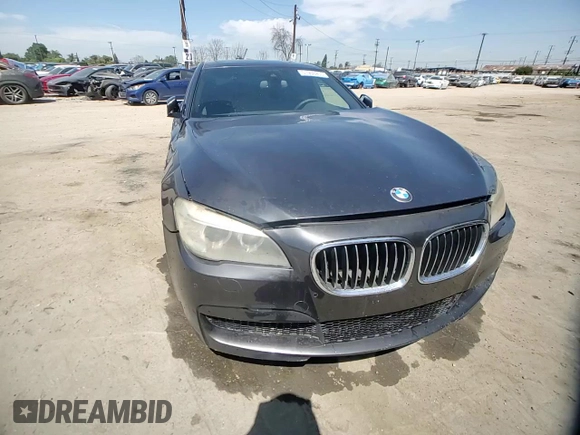 2013 BMW 7 Series 740Li with VIN WBAYE4C5XDD136800, listed as a Copart auction lot 51966905 with Not provided miles and Salvage title. Bid and sale history available at DreamBid. Image 11.