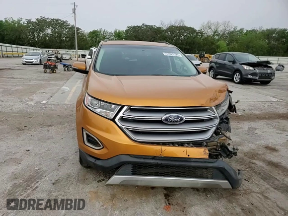 2016 Ford Edge SEL z VIN 2FMPK3J91GBB89849, wystawiony jako Copart lot #53620225 z przebiegiem 104 135 mil mil oraz Szkoda całkowita • Salvage title. Historia ofert i sprzedaży dostępna na DreamBid. Obrazek 14.