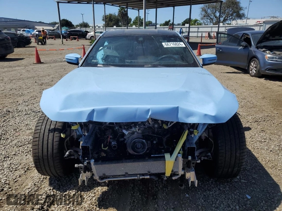 2024 BMW M2 with VIN 3MF13DM08R8E56146, listed as a Copart auction lot 66716824 with 782 mi miles and Salvage Title. Bid and sale history available at carsss.com. Image 5.