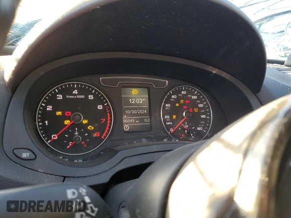 2018 Audi Q3 Premium with VIN WA1ECCFS9JR029396, listed as a Copart auction lot 87397324 with 96,049 mi miles and Salvage Title. Bid and sale history available at carsss.com. Image 9.
