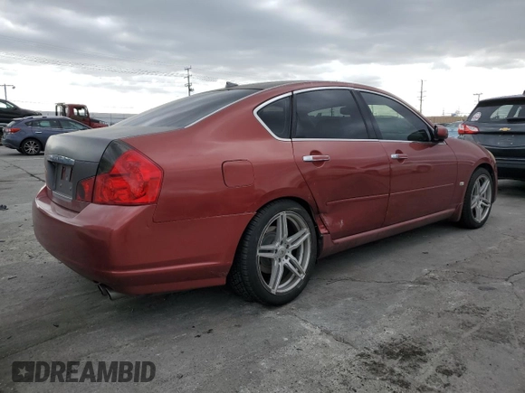 2006 Infiniti M z VIN JNKAY01E46M102831, wystawiony jako Copart lot #50923245 z przebiegiem 149 635 mil mil oraz Czysty tytuł • Clean title. Historia ofert i sprzedaży dostępna na DreamBid. Obrazek 3.