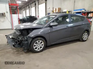 2013 Hyundai Accent GS with VIN KMHCT5AE2DU068581, listed as a Copart auction lot 59054675 with 116,805 mi miles and Salvage title. Bid and sale history available at DreamBid. Image 1.