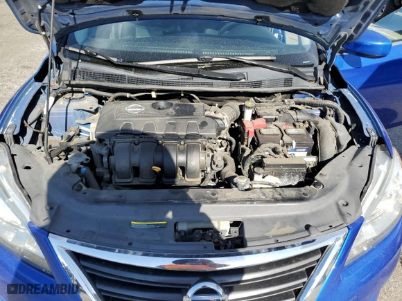 2014 Nissan Sentra SV with VIN 3N1AB7AP5EL615448, listed as a Copart auction lot 53055265 with 158,348 mi miles and Clean Title. Bid and sale history available at carsss.com. Image 11.