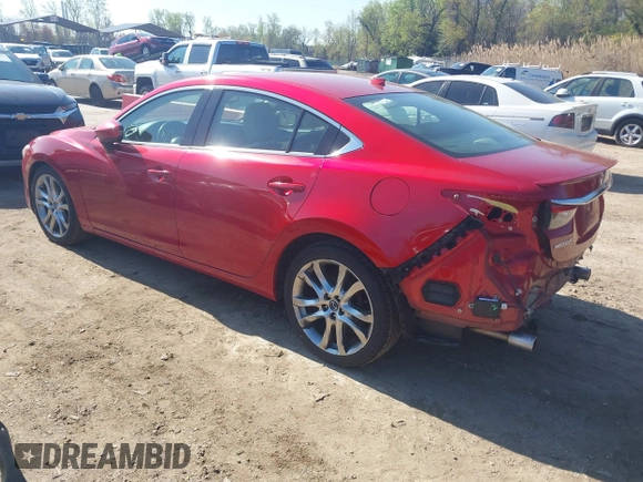 2014 Mazda 6 i Grand Touring with VIN JM1GJ1W60E1131931, listed as a IAAI auction lot 41995733 with 179,118 mi miles. Bid and sale history available at carsss.com. Image 3.