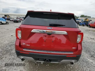 2020 Ford Explorer Limited with VIN 1FMSK8FH5LGA24543, listed as a Copart auction lot 59486855 with 47,530 mi miles and Salvage title. Bid and sale history available at DreamBid. Image 6.
