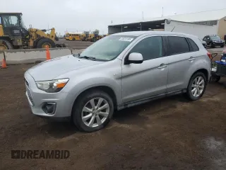2014 Mitsubishi Outlander Sport ES with VIN 4A4AR3AU7EE024747, listed as a Copart auction lot 54624185 with 106,675 mi miles and Clean Title. Bid and sale history available at carsss.com. Image 1.