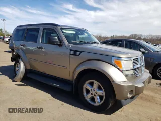 2007 Dodge Nitro SLT with VIN 1D8GU58K97W673383, listed as a Copart auction lot 48637315 with 127,608 mi miles and Salvage Title. Bid and sale history available at carsss.com. Image 4.