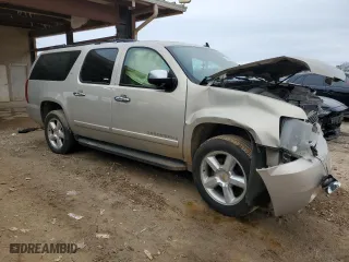 2007 Chevrolet Suburban LTZ with VIN 1GNFC16027J168913, listed as a Copart auction lot 44584445 with 233,690 mi miles and Salvage Title. Bid and sale history available at carsss.com. Image 4.