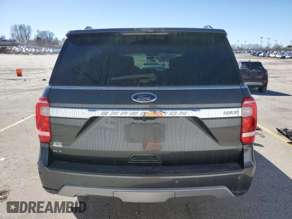 2019 Ford Expedition Max XLT with VIN 1FMJK1JT4KEA44498, listed as a Copart auction lot 47100725 with 100,678 mi miles and Salvage Title. Bid and sale history available at DreamBid. Image 6.