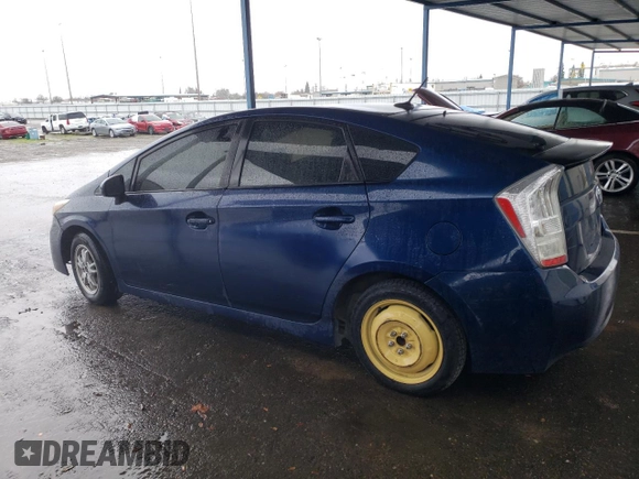 2010 Toyota Prius II with VIN JTDKN3DU7A0118086, listed as a Copart auction lot 44643905 with 152,594 mi miles and Salvage Title. Bid and sale history available at carsss.com. Image 2.