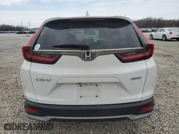 2022 Honda CR-V EX z VIN 2HKRW2H5XNH626926, wystawiony jako Copart lot #47396295 z przebiegiem 59 570 mil mil oraz Szkoda całkowita • Salvage title. Historia ofert i sprzedaży dostępna na DreamBid. Obrazek 6.