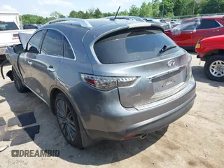 2017 Infiniti QX70 с VIN JN8CS1MU0HM140035, выставлен на аукционе IAAI как лот 42342714 с пробегом 86 801 миль миль и . История ставок и продаж доступна на DreamBid. Изображение 3.