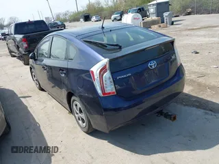 2013 Toyota Prius One with VIN JTDKN3DU0D0351571, listed as a IAAI auction lot 42033388 with 270,161 mi miles and . Bid and sale history available at DreamBid. Image 3.
