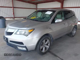 2011 Acura MDX Tech Pkg with VIN 2HNYD2H6XBH540055, listed as a IAAI auction lot 42118332 with 143,444 mi miles. Bid and sale history available at carsss.com. Image 2.