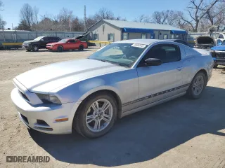 2014 Ford Mustang V6 with VIN 1ZVBP8AMXE5226378, listed as a Copart auction lot 46900345 with NaN miles and Salvage Title. Bid and sale history available at carsss.com. Image 1.