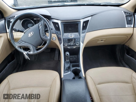 2012 Hyundai Sonata Hybrid with VIN KMHEC4A45CA043569, listed as a Copart auction lot 50185855 with 120,728 mi miles and Salvage Title. Bid and sale history available at DreamBid. Image 8.