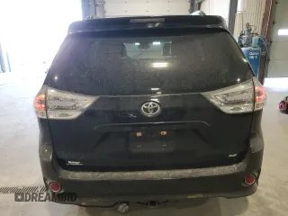 2012 Toyota Sienna SE with VIN 5TDXK3DC2CS193218, listed as a Copart auction lot 87255494 with 191,365 mi miles and Salvage Title. Bid and sale history available at carsss.com. Image 6.