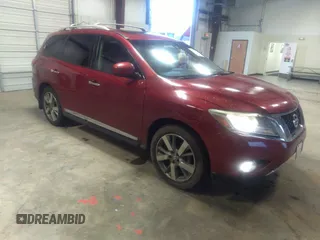 2014 Nissan Pathfinder SL with VIN 5N1AR2MN7EC607817, listed as a IAAI auction lot 41156939 with 145,463 mi miles and . Bid and sale history available at DreamBid. Image 1.