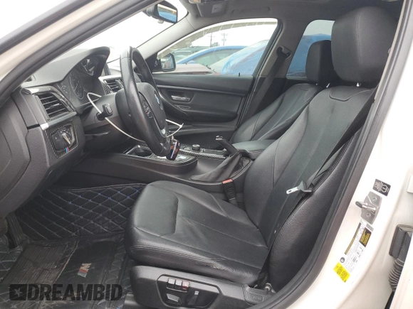 2014 BMW 3 Series 328i with VIN WBA3C1C56EK108374, listed as a Copart auction lot 52902485 with 136,407 mi miles and Salvage Title. Bid and sale history available at carsss.com. Image 7.